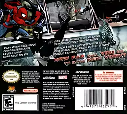 Image n° 2 - boxback : Spider-Man - Web of Shadows